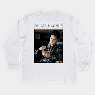 Magnus Bane Kids Long Sleeve T-Shirt